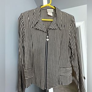 EMBLEM Checked Jacket